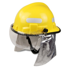 Xfk-02-1 El casco de lucha contra el fuego adopta el plástico reforzado